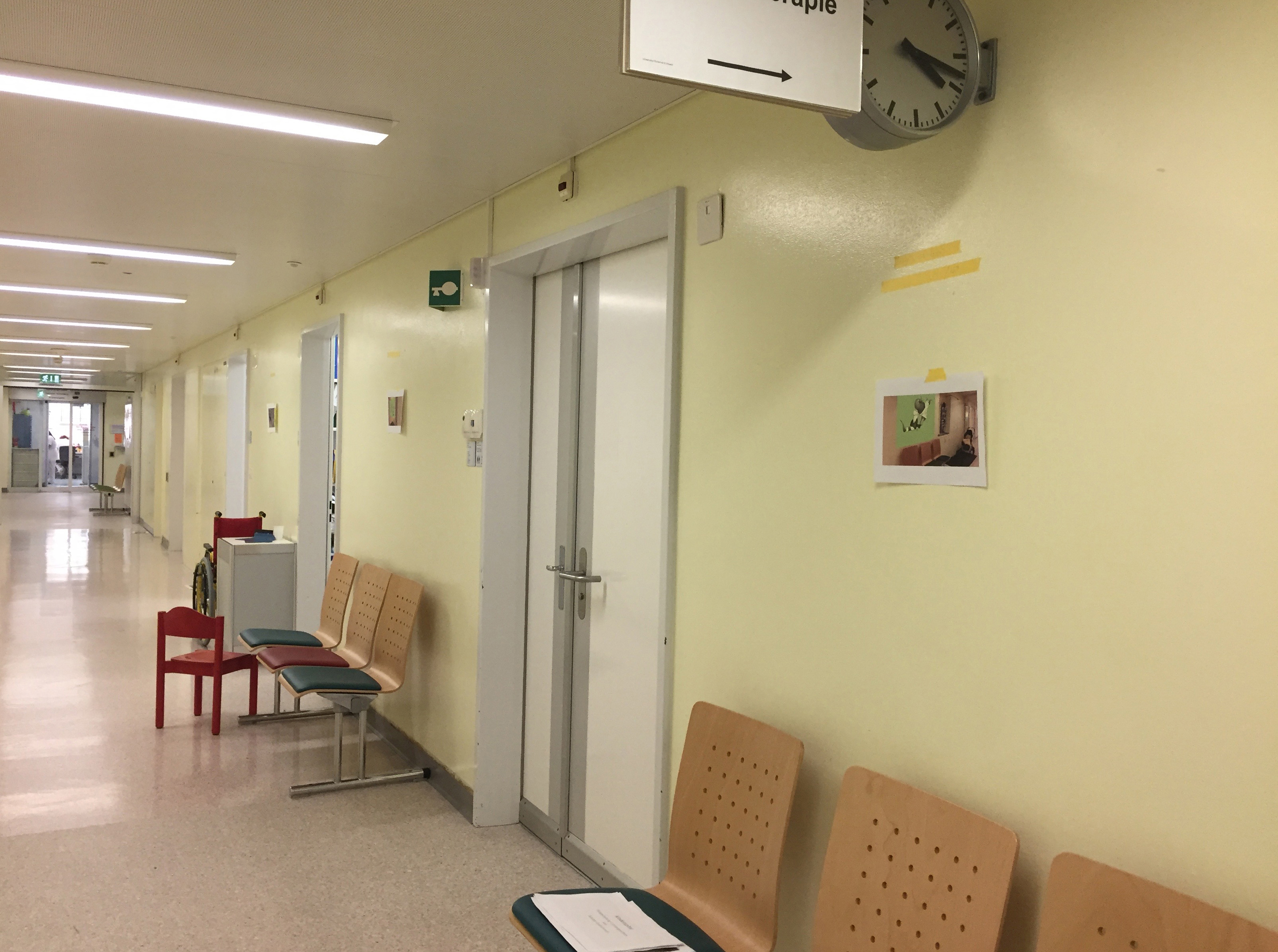 wandmalerei im UG Kinderspital