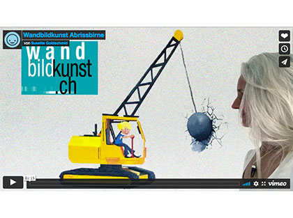 Wie entsteht ein Wandbild