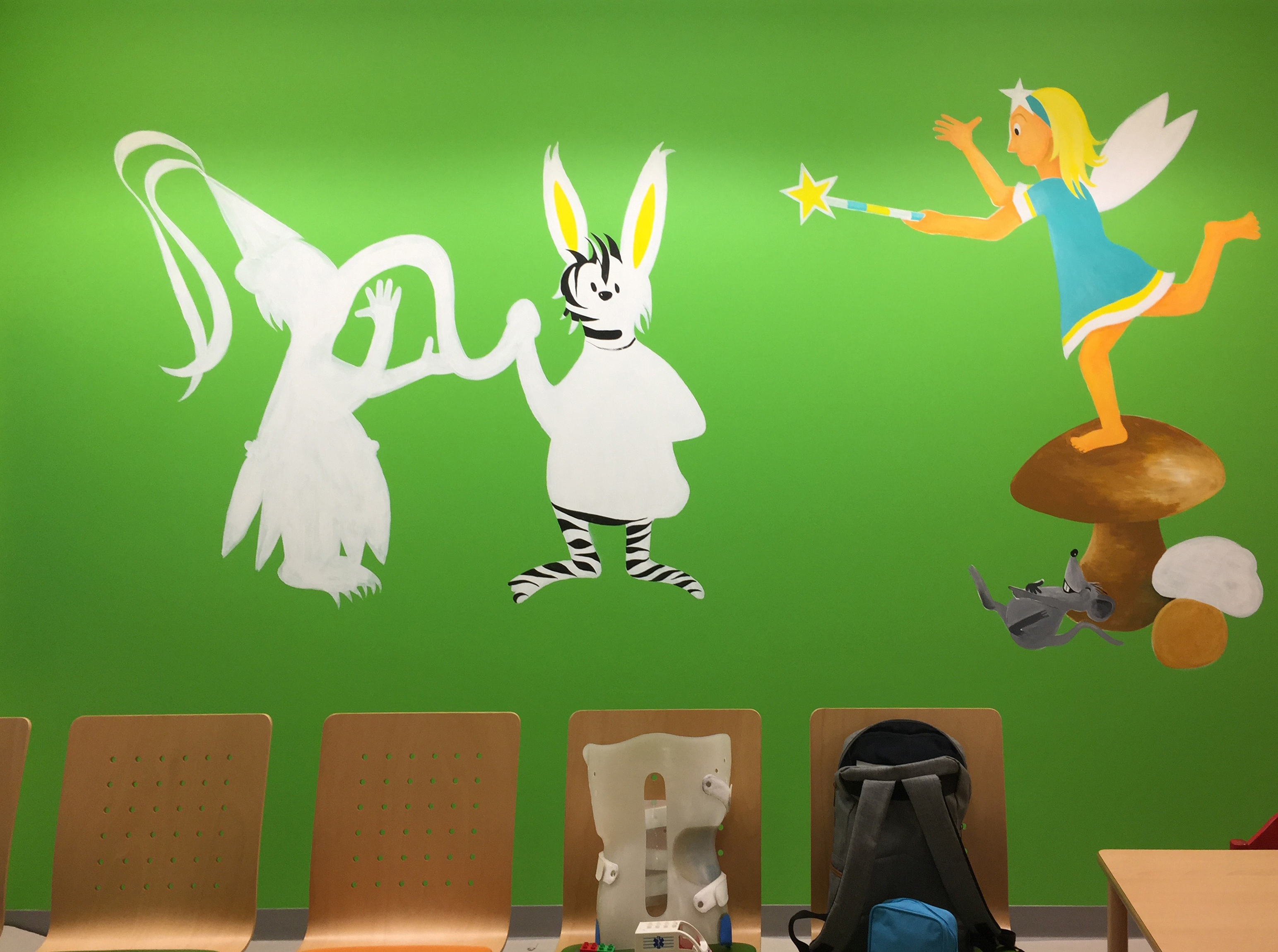 wandbilder künste im Kinderspital